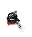 Sparkles! Sparkly Red Lip Rhinestone Retractable Badge Reel/ID Badge Holder/Brooch/Pendant/Id Badge Holder