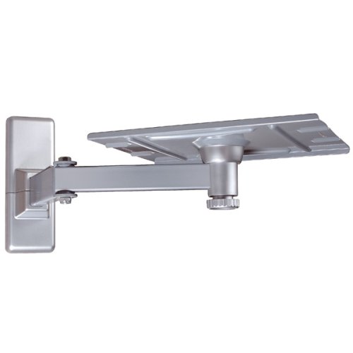 Vivanco TV-Wandhalterung mit 2 Gelenken bis 40kg und 54cm, silber