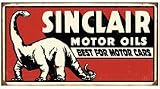 Tin Sign - Sinclair Dinosaur