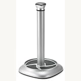 Polder KTH-6066-87 Single Tear Paper Towel Holder, Brushed Stainless Steel