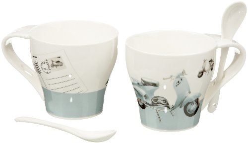Cilio 251579 Roller 2-er Set Cappuccinotassen Kollektion \"Lifestyle\" Modell \& Preisvergleich