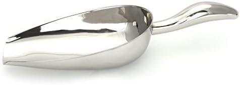24 oz Stainless Steel Scoop, 11.5" Long by 4" Wide, Set of 5