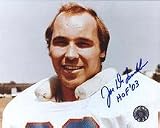 Joe DeLamielleure Autographed Houston Oilers 8 x 10 Photograph Hall of Famer (Unframed)