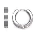 Titanium Huggie Hoop Earrings