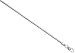 7" Sterling Silver 2.5 mm Heavy Italian Snake Chain for Bracelet Nickel Free