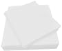 Microfiber Spa Quality Bed Sheet Set, Queen Size, White, 4-Pieces
