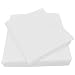 Microfiber Spa Quality Bed Sheet Set, Queen Size, White, 4-Pieces