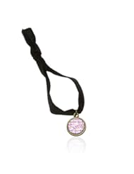 Beauty: Sweetie Handwritten No Crease Stretchy Elastic Fold Over Hair Tie and Charm - Made On Terra