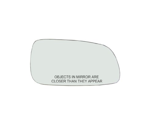 Fit system 90256 vw jetta/passat/golf passenger side mirror glass