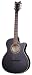 Schecter Hellraiser Studio 6-String Acoustic-Electric Guitar, See-Thru Black
