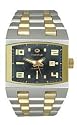 Freestyle Mens CNote 2-Tone Stainless Steel Water Proof Watch 62411 Scuba Diving Dive Snorkeling Snorkel Swimming Swim Kayaking Jetski Jet Ski