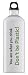 Sigg Simply Eco Loop Top Water Bottle (1.0-Liters, Don't be plastic!)