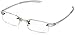 Visualites 201 Reading Glasses,Crystal Frame/Clear Lens,2.50 Strength,48 mm