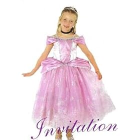 Flower Girl Rosey Dream Gown Perfect Princess Costume (Tiara and choker not included)