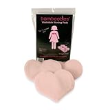 Bamboobies 6 Pair Regular Super-soft Washable Nursing Pads in All Pale Pink