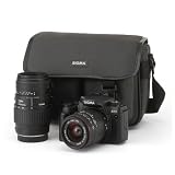 Sigma SA9 SLR 35mm Camera Including 28-80mm and 70-300mm Lenses and Case