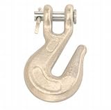 Campbell T9501424 1/4 Clevis Grab Hook, Grade 43, Zinc Plated