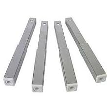 Sunex International 8014 Leg Extensions for Chrome Leg Service Carts