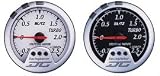 Blitz (19285) DC II Digital Compact Temperature Gauges - (60mm) White (Oil/Water)