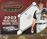 2003 BOWMAN'S BEST BASEBALL CARDS HOBBY BOX