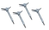 Spectre 5320 Chrome Y-Wing Valve Cover Hold Downs - Pack of 4