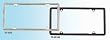 Superior 255010 Chrome License Plate Frame