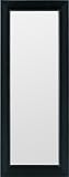Gallery Solutions Black Locker Mirror, 4 by 12-Inch
