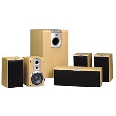 JBL SCS 178 Cherry 5.1 Lautsprecher-System mit aktiv Subwoofer