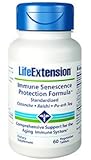 Life Extension Immune Senescence Protection Formula Standardized Cistanche  Reishi Pu-erh Tea 60 Vtabs