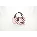 Polka Dot 2 In 1 Cosmetic Bag Light Pink 7x2x3.6