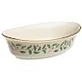 Lenox Holiday Gold-Banded Fine China Large Open Vegetable Bowl