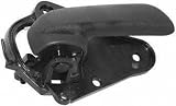 00 CHRYSLER GRAND VOYAGER FRONT DOOR HANDLE RH (PASSENGER SIDE) VAN, Inside, Black (2000 00) D462115 HX48SC3