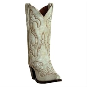 Dan Post Boot Company DP3248 Ladies 11 Snip Toe in White by Dan Post