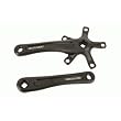 Redline Microline Crank Arm Set - 130mm, Square, Black