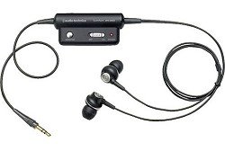 Audio-Technica ATH ANC23 QuietPoint - Headphones ( in-ear ear-bud ) - active noise canceling