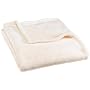 Pinzon 50-by-60-Inch Microtec Throw, Ivory