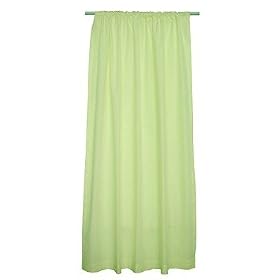 Sleeping Partners dpnlsd012 Tadpoles Classic 84" Green Solid Color Curtain Panels