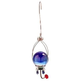 Care and Wonder Stacato Blue Zimbal Hummingbird Feeder by Care & Wonder