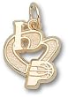 Indiana Pacers "I Heart Logo" 1/2" Charm/Pendant -14K/10K, Stainless Steel or Gold Plated