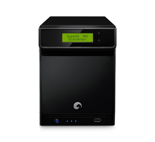 Seagate ST340005SHD10G-RK BlackArmor NAS-System mit Festplatten 4x1TB (4-Bay, SATA, USB, E Preisvergleich