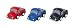Plan Toys Set of 3 Wooden Mini Trucks