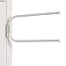 Household Essentials Hinge-It Spacemaker Double Bar Rack, White