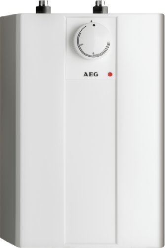 AEG 222162 Huz 5 Basis offener Warmwasser Kleinspeicher 5 Liter, 2 kW, 230 V, wei&szlig;