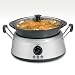 Hamilton Beach 33135 3-in-1 Slow Cooker with 2-, 4-, and 6-Quart Crocks, Stainless Steel