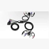 PC Hardware : 2PORT USB KVM with Audio & Peripheral Sharing