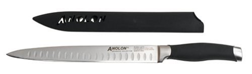 Anolon Advanced 10-Inch Slicing Knife with Hollow-Ground Blade