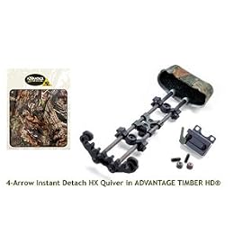 TenPoint Crossbow Technologies - HX 4-Arrow ID Quiver Adv TimberHD