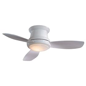 Click here to buy Contemporary F519-WH 52 Inch Concept II Ceiling Fans BY Minka Aire - FREE SHIPPING by Amazon-Minka-Aire.