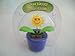 Solar Powered Dancing Sunshine Flowers, Daisies, Lady Bug, Bee, Butterfly, Bunny (Sunshine Flower Purple Pot 4 1/2
