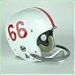 1966 Nebraska Cornhuskers Authentic Replica Throwback NCAA Football Helmet